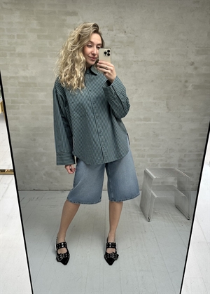 Fie skjorte Salvie Stripe Boii Studios 